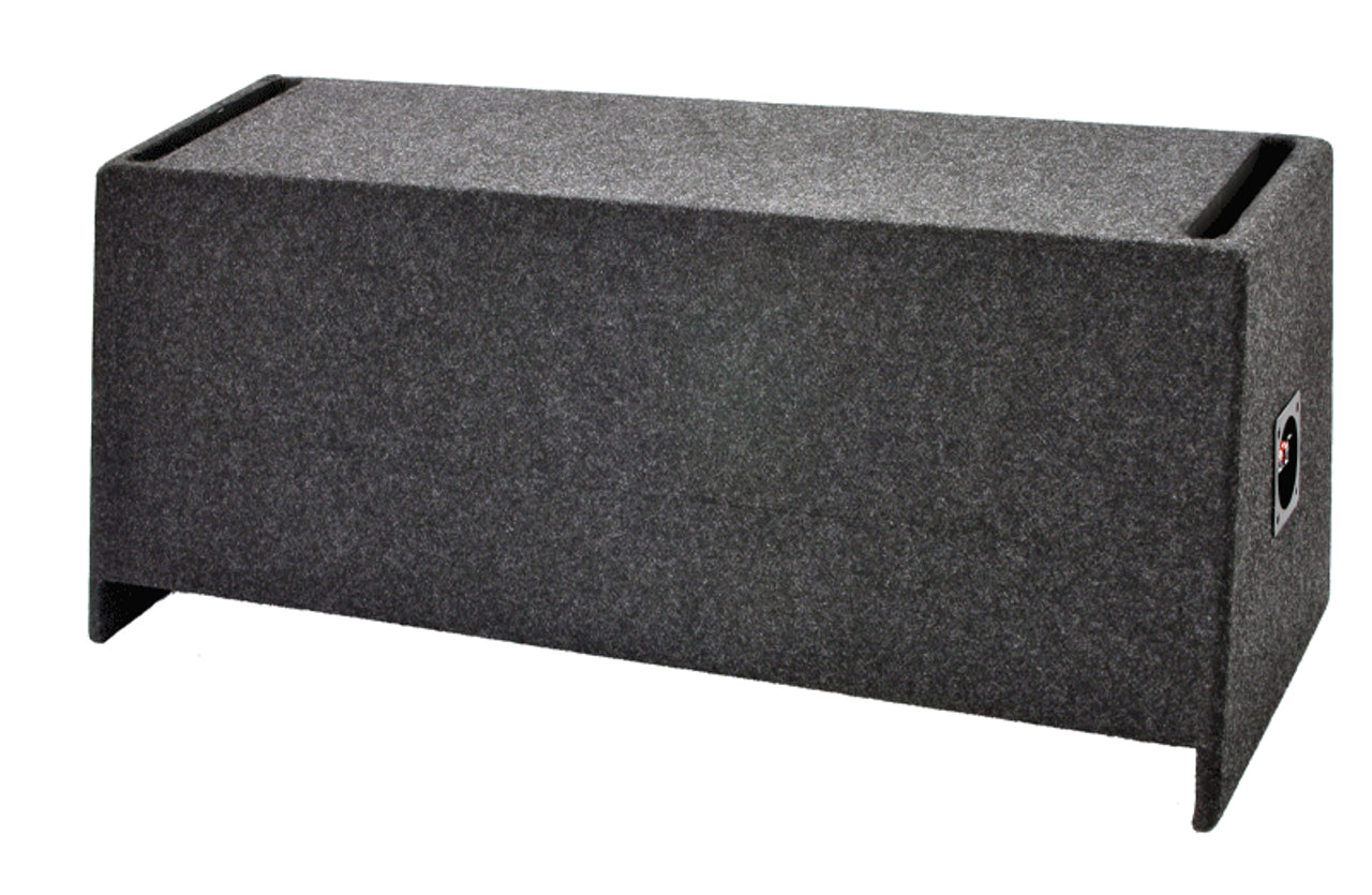 ATRENDS UNIVERSAL 3RD ROW DUAL 12" SUBWOOFER ENCLOSURE (37HZ AND 1CU.FT PER SIDE)