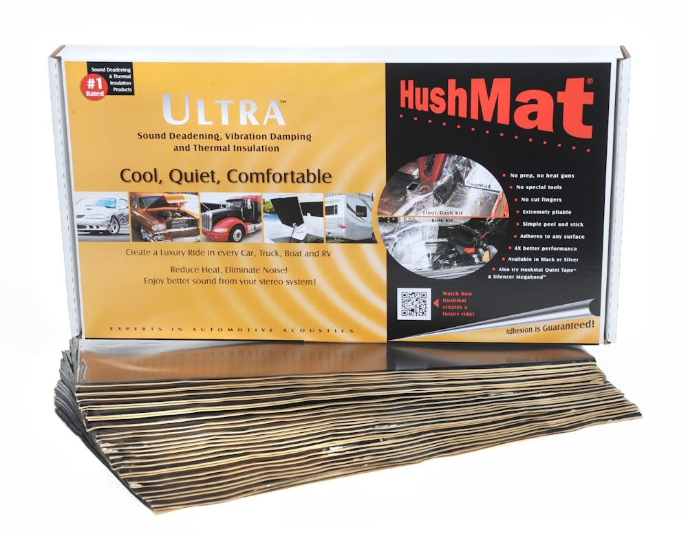 HUSHMAT SHEET 10500 BLACK 12"x23" (sold each)