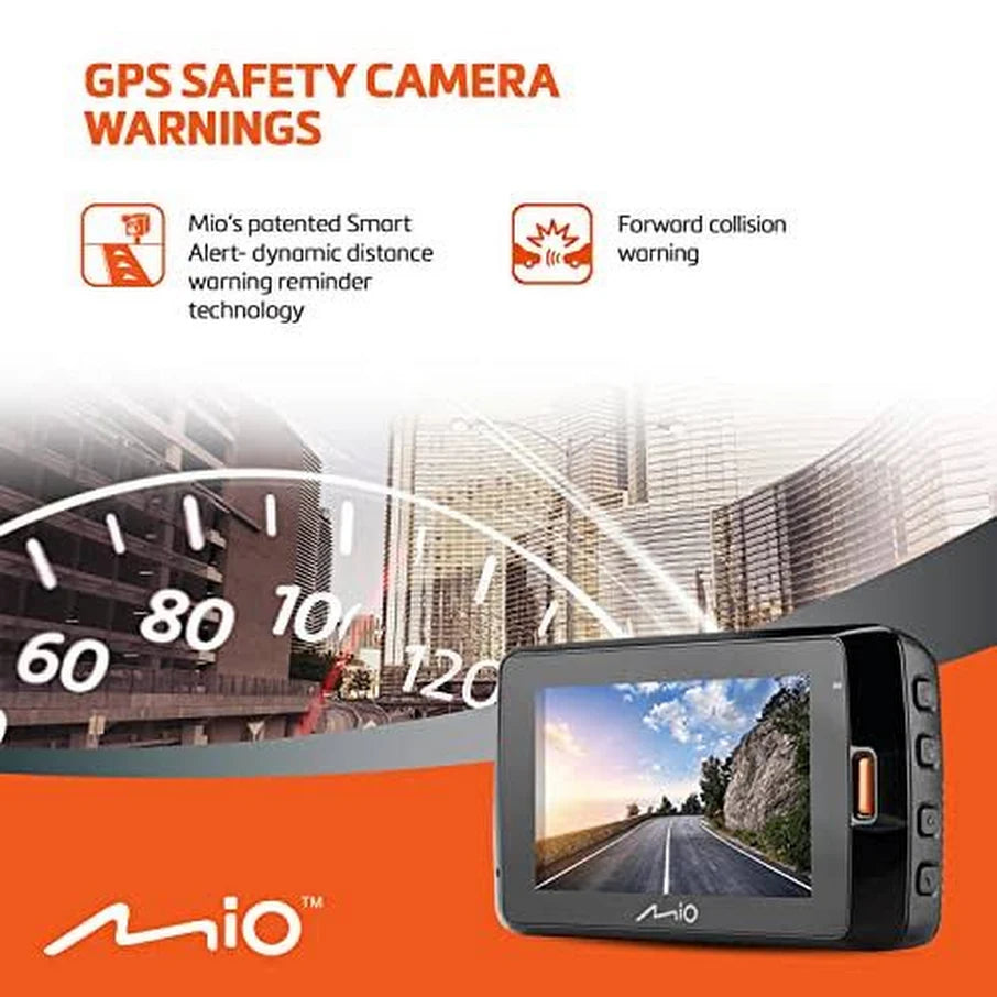 Mio 2K Dash Camera with 2.7” Display