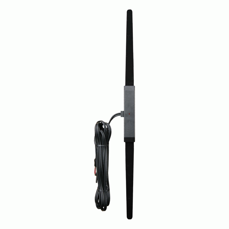44-ua200 AntennaWorks Amplified Glass Mount Antenna