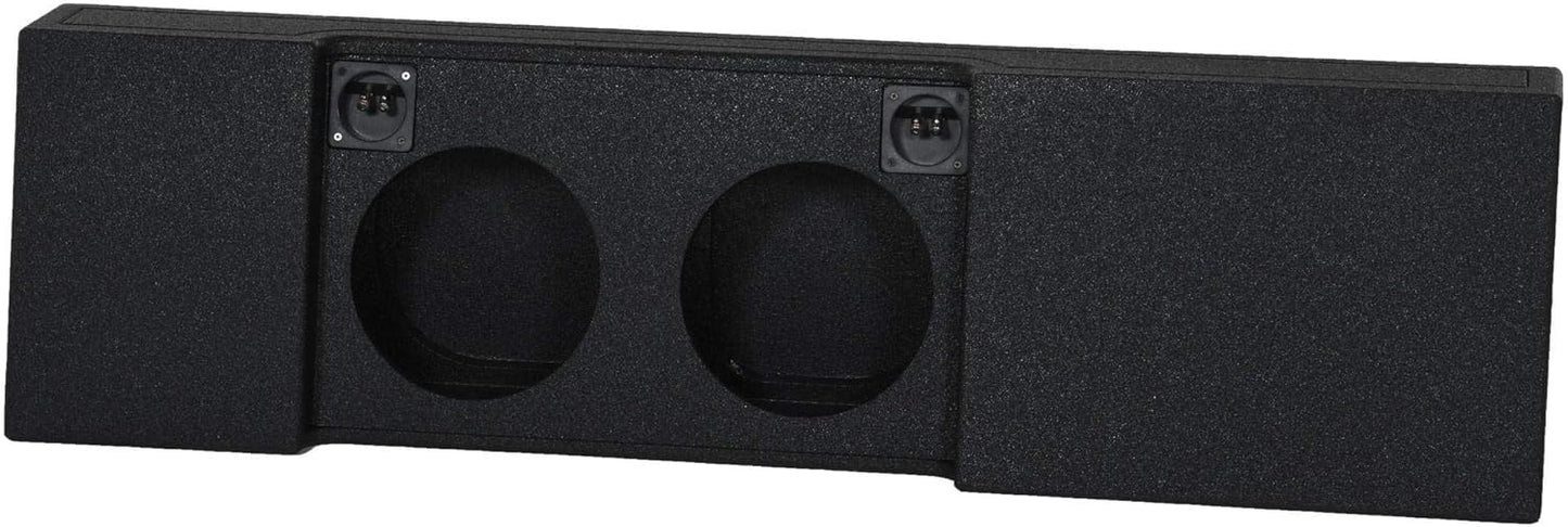 QBomb Enclosure (Dual 10" - Ford F150 Super Crew + F250 / F350 Super Duty)