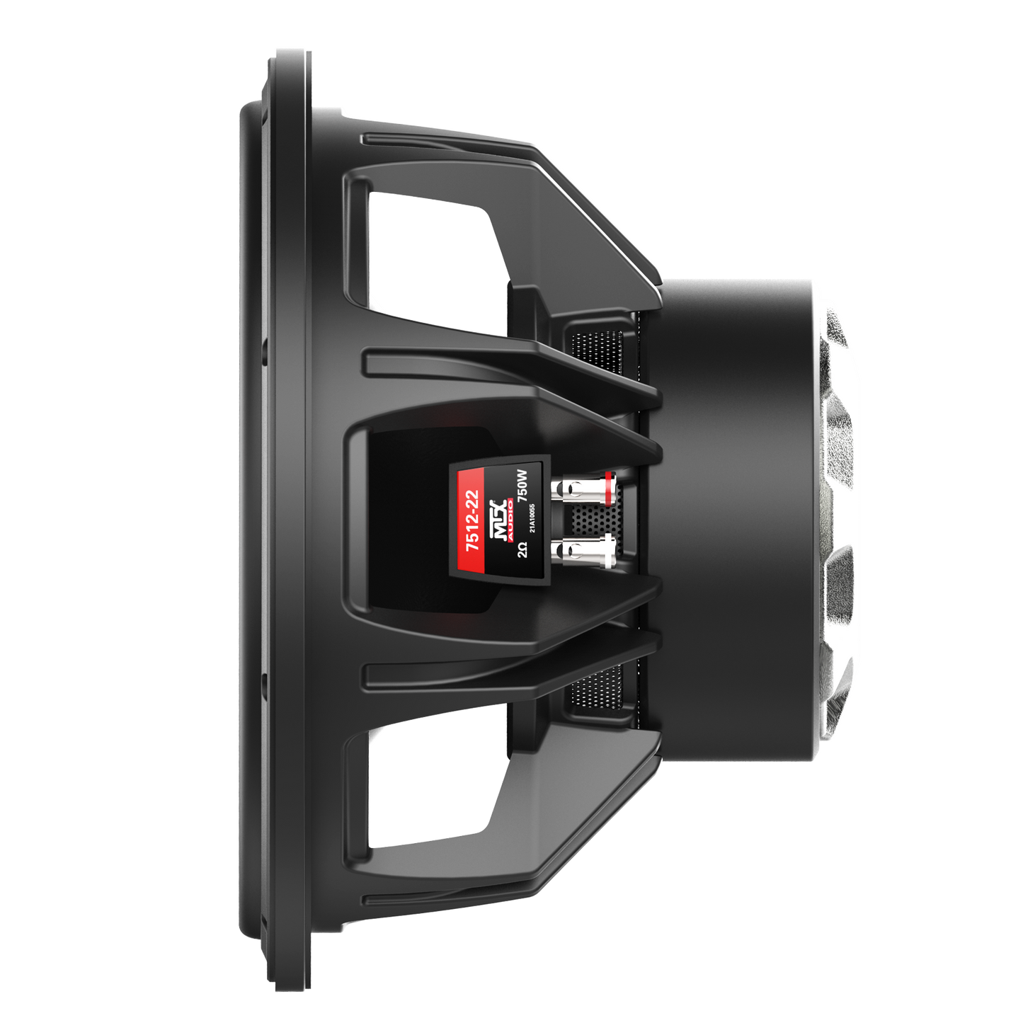 MTX 75 SERIES 12" DUAL 2 OHM SUBWOOFER (750WRMS/7.5" MOUNTING DEPTH)