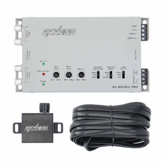AX-BXLOC2-PRO | Axxess PRO Active LOC w/Bass Restoration + Bass Boost (4 Channel)