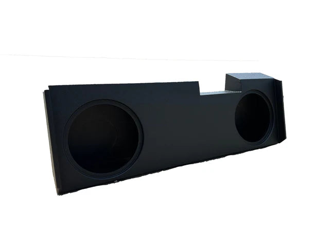 King Boxes Chevrolet Silverado/gmc Sierra 2019-2023 Subwoofer Box, Fits Dual 12", Sealed