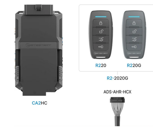 Idatastart 2 Way Remote Car Starter W/ Two 3000 Ft Range Remotes (Installation included)