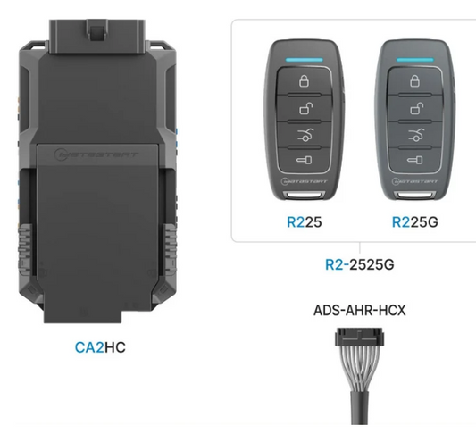 Idatastart 2 Way Remote Car Starter W/ Two 6000 Ft Range Remotes (Installation included)