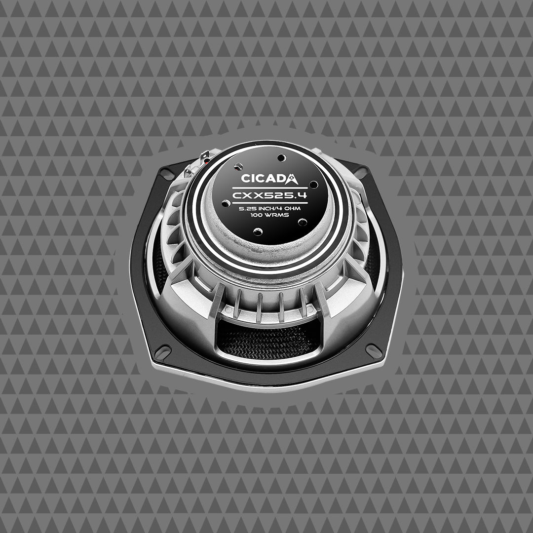 CXX525.4 CICADA AUDIO HIGH PERFORMANCE FULL RANGE COAXIAL SPEAKERS