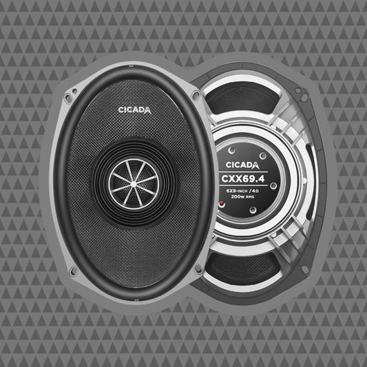 CXX69.4 6×9-INCH PRO COAXIAL SPEAKERS – 4Ω – PAIR