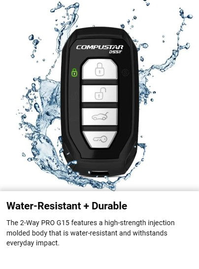 Compustar Pro 2 Way 4 Button Remote for Car Starter