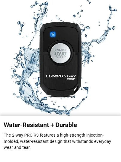 Compustar Pro 2 Way 1 Button Remote for Car Starter