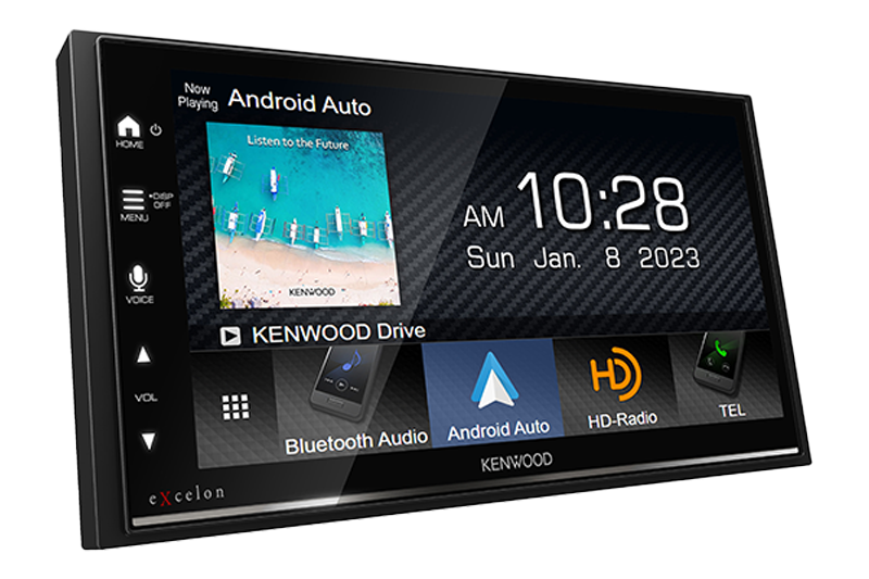 KENWOOD EXCELON MULTIMEDIA MECHLESS HEADUNIT