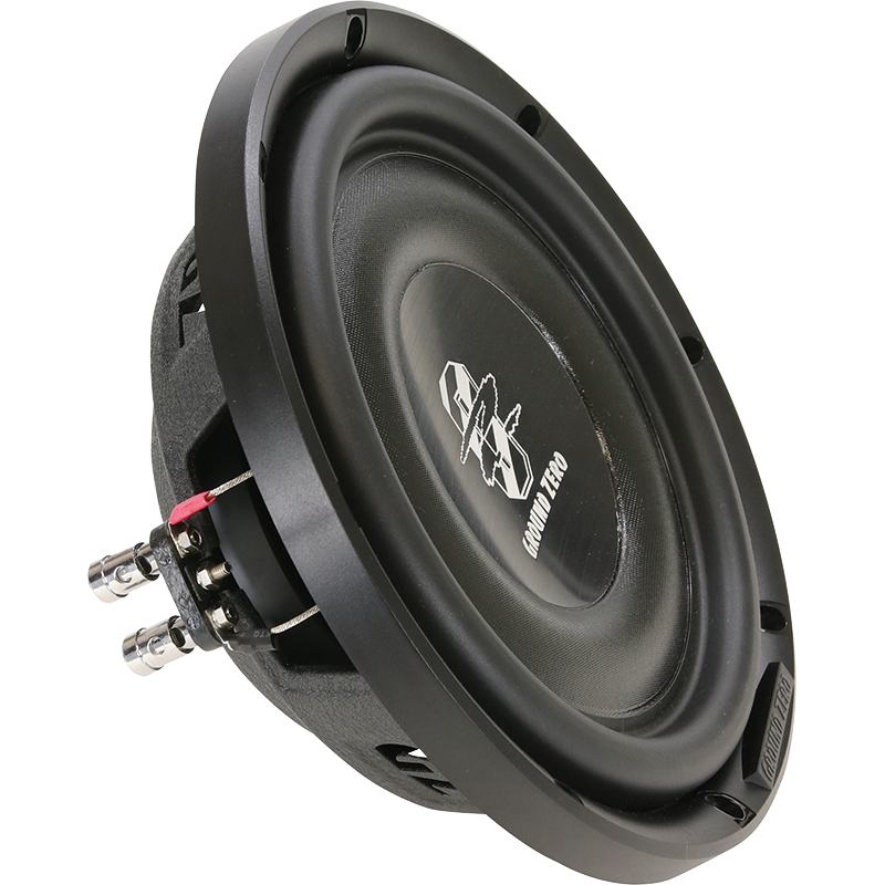 GROUND ZERO RADIOACTIVE SERIES 10" FLAT SUBWOOFER