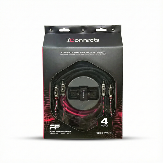ICPRO1200K iConnects Pro 4 AWG 1200W Amplifier Kit