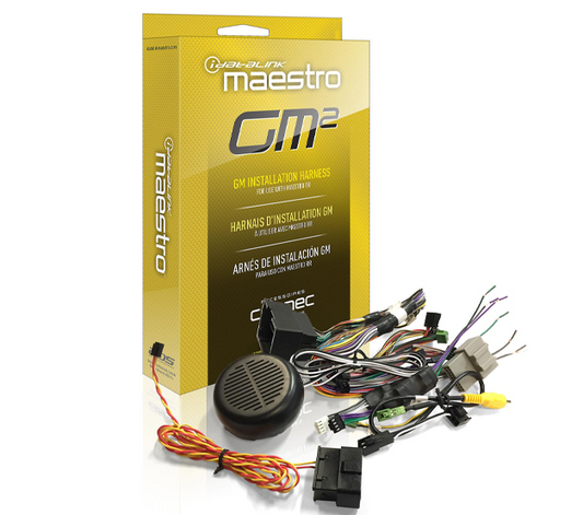 HRN-RR-GM2 07-13 GMC/CHEV TRUCK IDATALINK HARNESS (WITH FACTORY NAV ONLY)