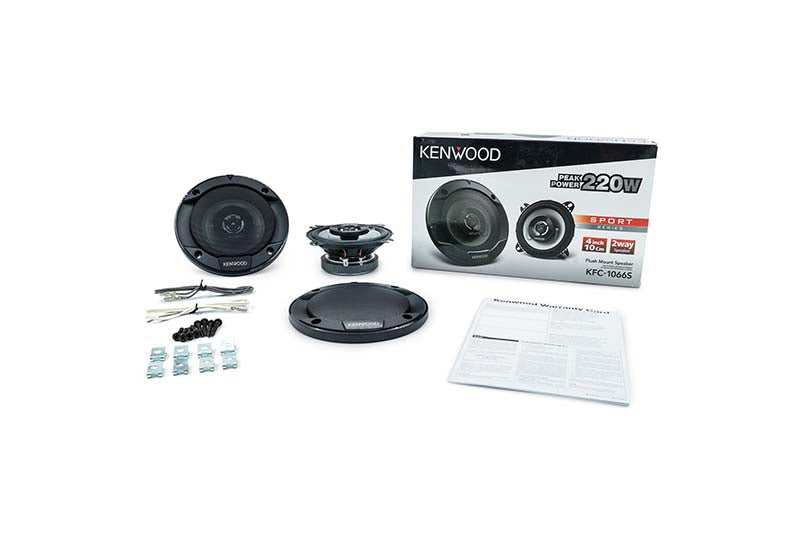 Kenwood 4" Coaxial 2-Way Coaxial Speakers