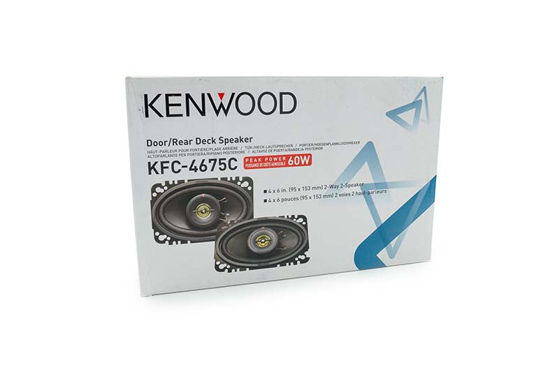 Kenwood 4x6" 2-Way Coaxial Speakers