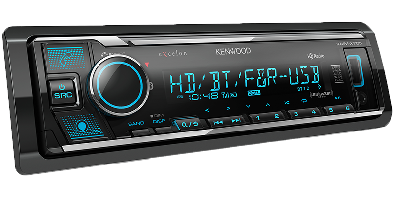 KENWOOD EXCELON SINGLE DIN MECHLESS