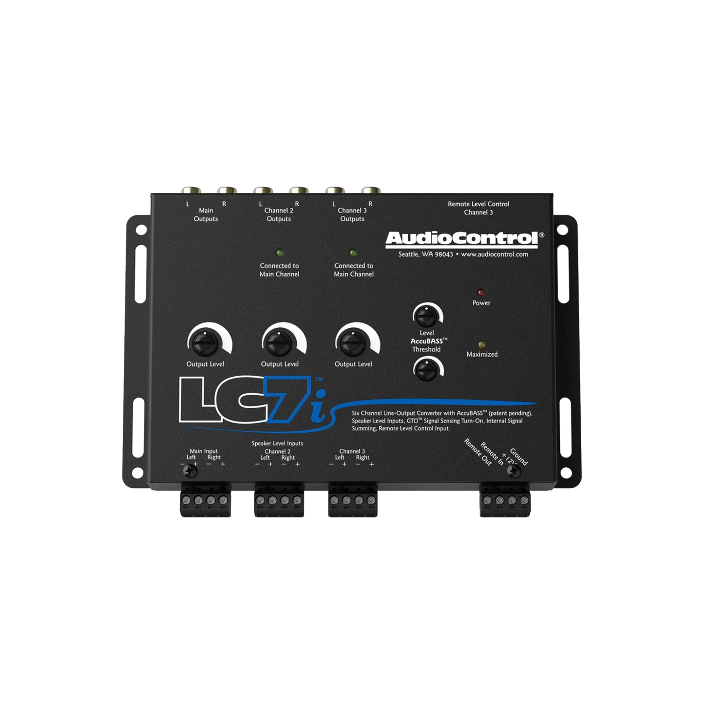 LC7i Audiocontrol Six Channel Line Output Converter with AccuBASS