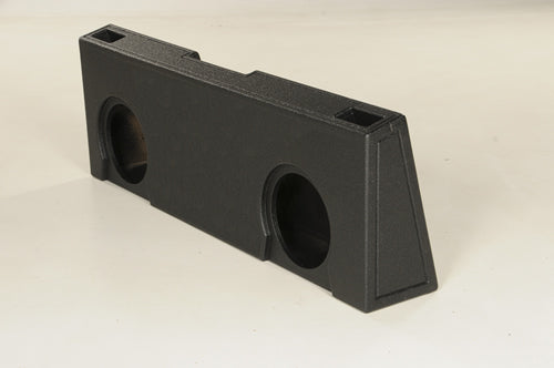 QBomb Enclosure (Dual 10" - Sierra / Silverado Crew Cab '07 - '13)