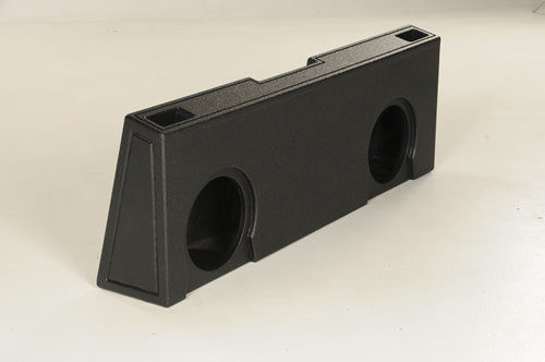 QBomb Enclosure (Dual 10" - Sierra / Silverado Crew Cab '07 - '13)