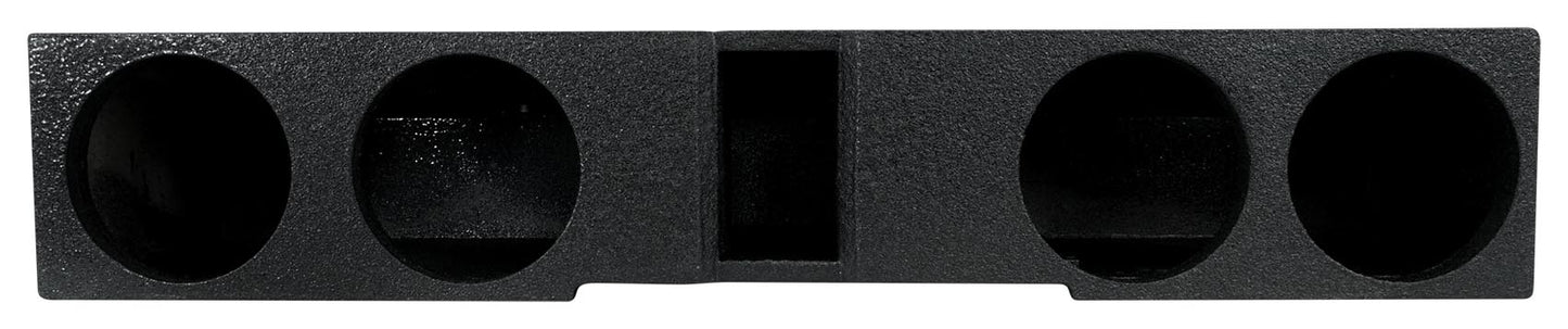 QBomb Enclosure (Quad 8" - Ford F150 Super Crew + F250 / F350 Super Duty)
