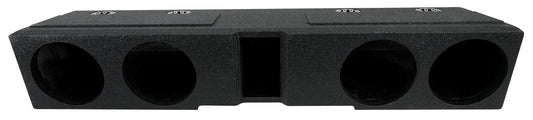 QBomb Enclosure (Quad 6.5" - Sierra / Silverado Crew Cab '07 - '20)