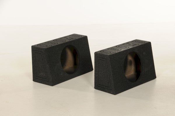 QBomb Universal Enclosure (Single 12" - Sealed - Truck Style - Pair)