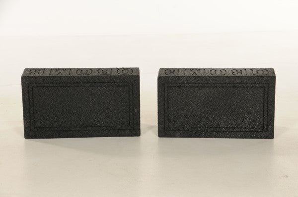 QBomb Universal Enclosure (Single 12" - Sealed - Truck Style - Pair)