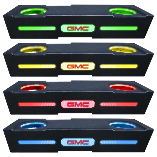 QL-GMC19212 QLuxe Enclosure (Dual 12" - RGB - GMC Sierra Crew Cab '19 - '24)