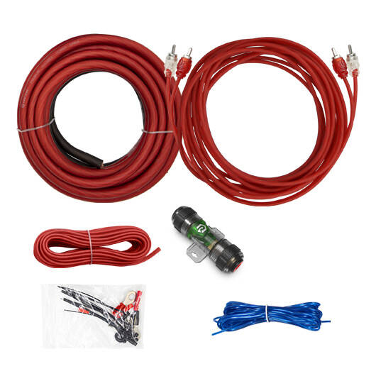 R3A8 Raptor VICE Series Amplifier Installation Kit (8 Ga. - AGU - CCA)