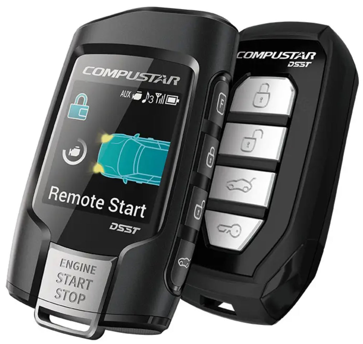 RF-AR2WQ9-SS Arcticstart Q9 2 way LCD RF Remote Package with 2 way LED Backup