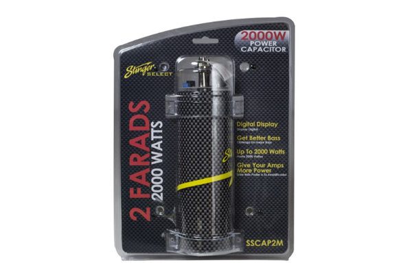 SSCAP2M STINGER SELECT POWER CAPACITOR W/ DIGITAL DISPLAY