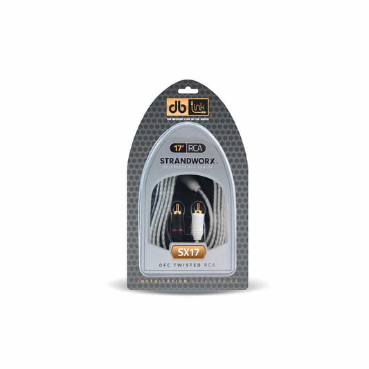 SX17 DB Link Strandworx RCA Cable (17 ft)