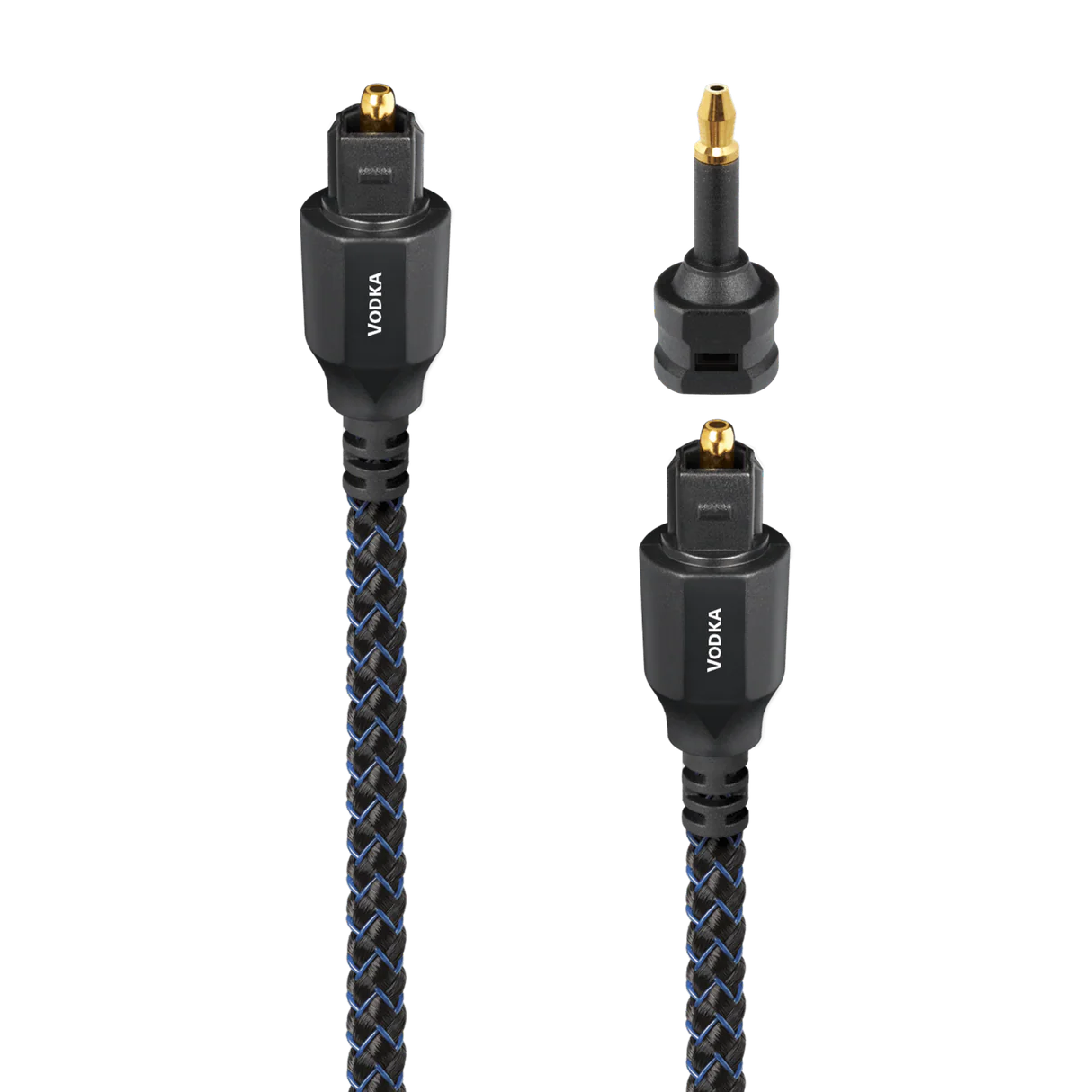 Audioquest Vodka Toslink Fiber-Optic Cable + Mini-Adaptor