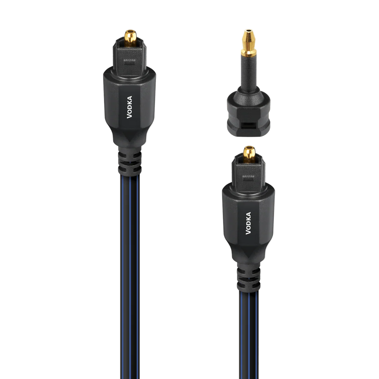 Audioquest Vodka Toslink Fiber-Optic Cable + Mini-Adaptor