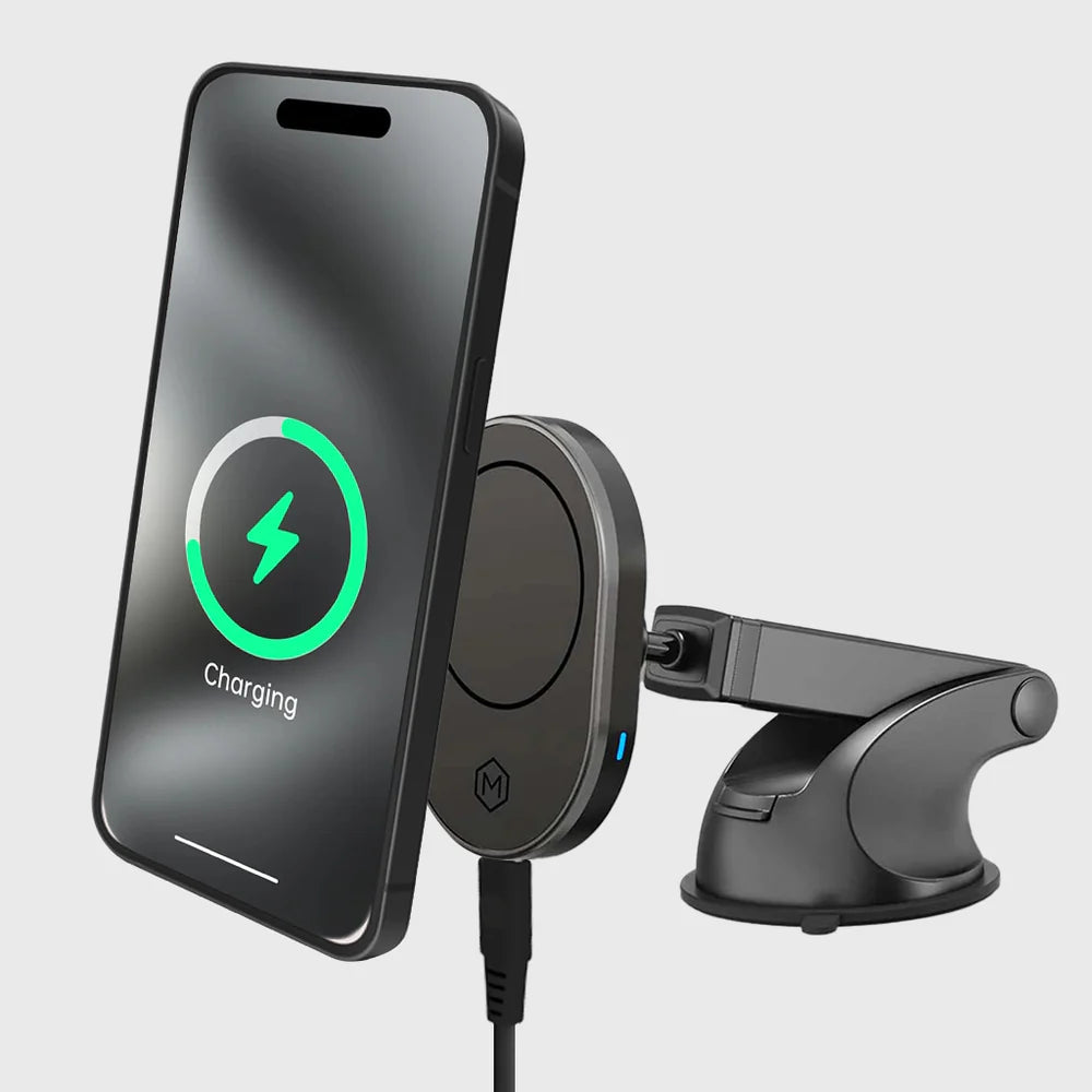 Mighty Mount MagSafe Wireless Car Charger Suction Cup Mount (Version 2.0)