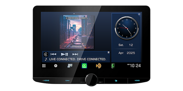 KENWOOD EXCELON 10" FLOATING MULTIMEDIA RECEIVER
