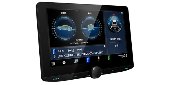 KENWOOD EXCELON 10" FLOATING MULTIMEDIA RECEIVER