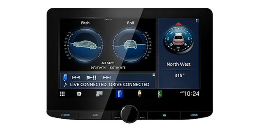 KENWOOD EXCELON 10" FLOATING MULTIMEDIA RECEIVER