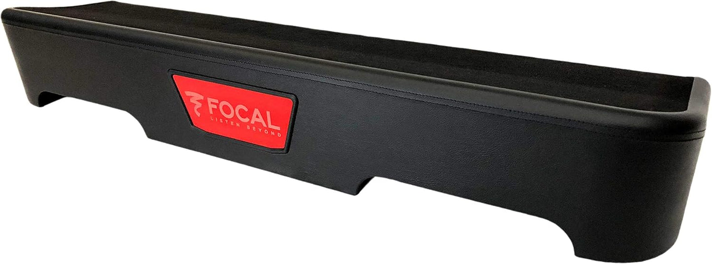 Focal Dual 10” Ford F Series Super Crew Enclosure with Flax Subwoofers