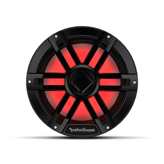 ROCKFORD MARINE 12" DUAL 2ohm BLACK SUBWOOFER (300WRMS)