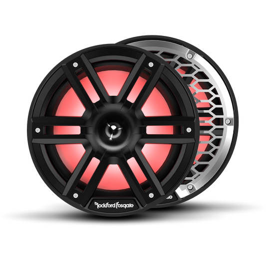 M2-8HB ROCKFORD M2 SERIES 8" COLOR OPTIX MARINE 2 WAY HORN SPEAKERS