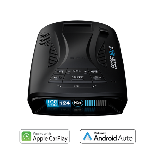 ESCORT MAX4 LONG RANGE PREMIUM RADAR DETECTOR