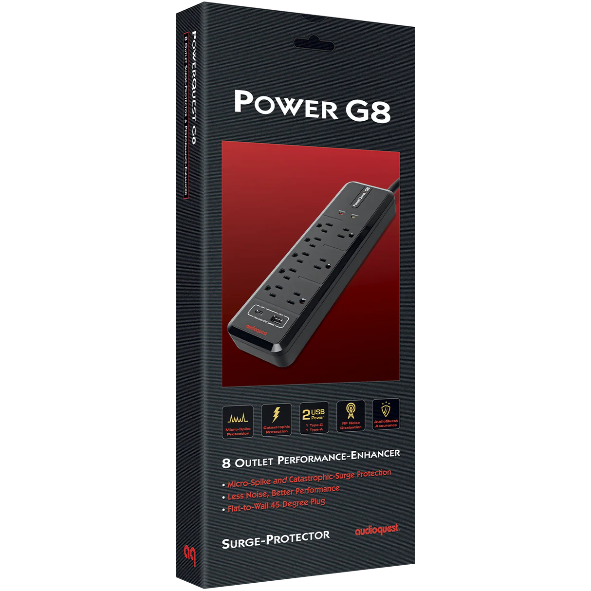 Audioquest Powerquest 8 Outlet Surge Protector