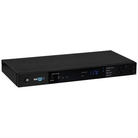 Elac Protek PR-81B 9 Outlet Component Smart Surge Protector with Bluetooth LE