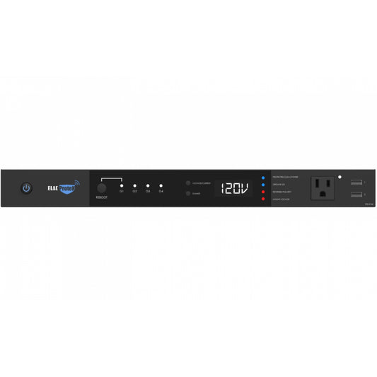 ELAC ProteK PR-91W 10 Outlet Smart Component Surge Protector with Wi-Fi and USB