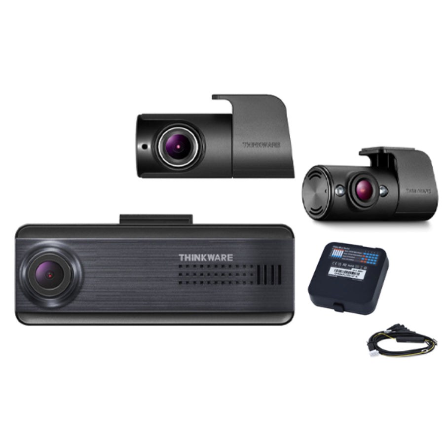 Thinkware 2 K Front, 1080p Rear, 1080 P Cabin NIFR, WiFi, , Multiplexer, 32 Gb, Hw Cable GPS