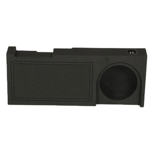 Qbomb Sierra/silverado Crew Cab Single 10" Underseat Subwoofer Enclosure 14-18