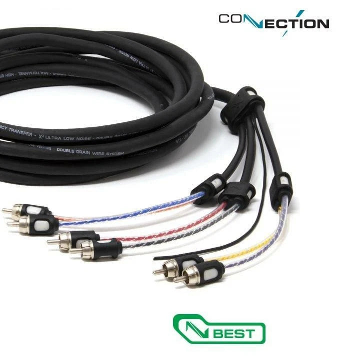 BT6 550.2 Connection Best 6 Channel RCA Cable 5.5M