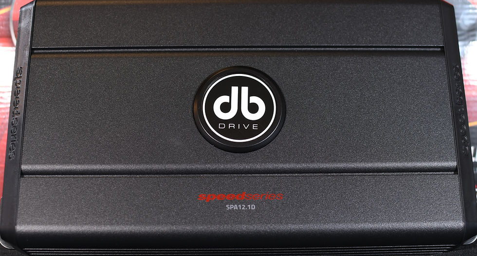 DB DRIVE MONO CHANNEL 1200W CLASS D SUBWOOFER AMPLIFIER
